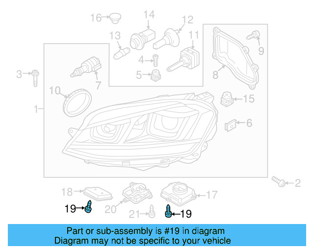 Inner Cap 1K6-941-608-A - View 95