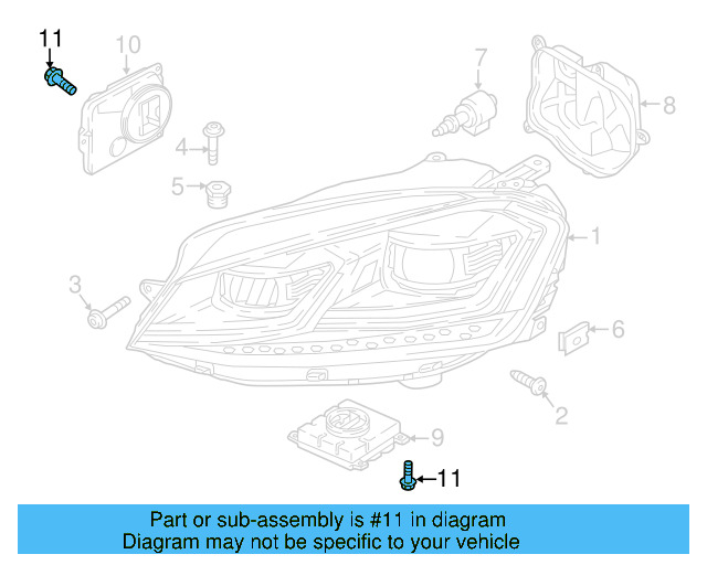 High Intensity Discharge (Hid) Lighting Ballast Bolt N-107-086-01 - View 28