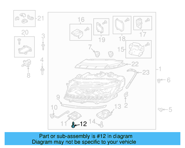 High Intensity Discharge (Hid) Lighting Ballast Bolt N-107-086-01 - View 92