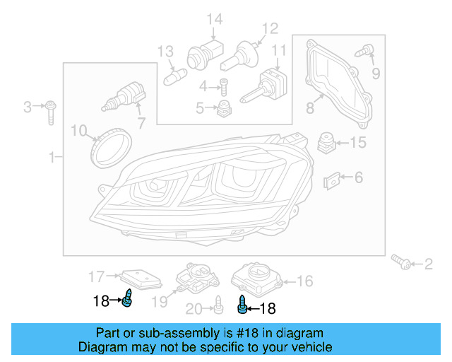 High Intensity Discharge (Hid) Lighting Ballast Bolt N-107-086-01 - View 31