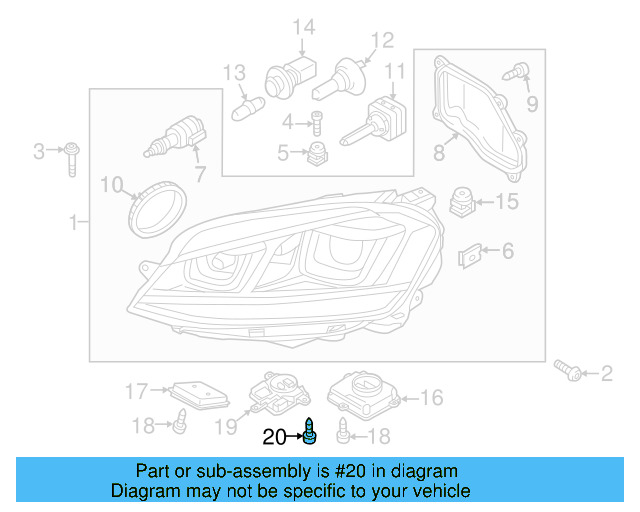 High Intensity Discharge (Hid) Lighting Ballast Bolt N-107-086-01 - View 32