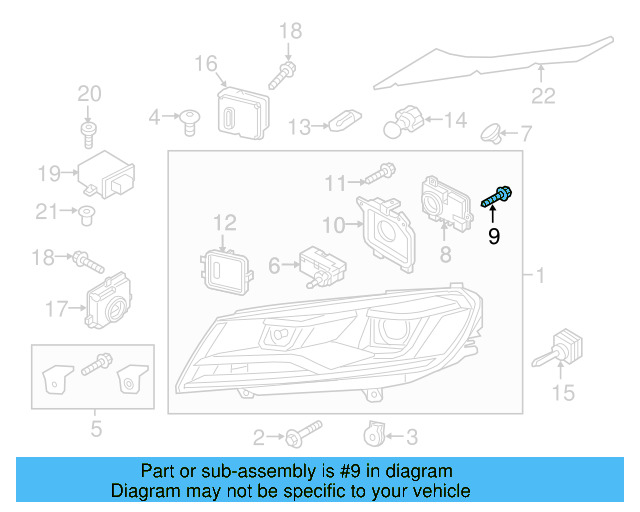 High Intensity Discharge (Hid) Lighting Ballast Bolt N-107-086-01 - View 34