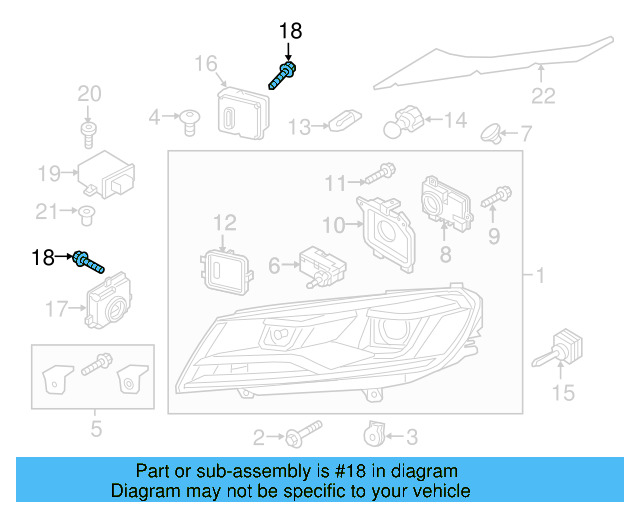 High Intensity Discharge (Hid) Lighting Ballast Bolt N-107-086-01 - View 36