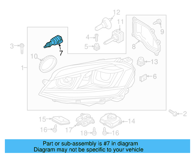 Motor 3D0-941-295 - View 7