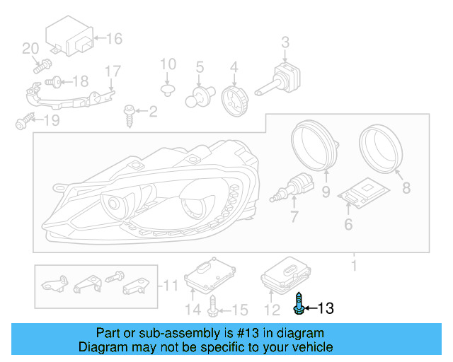 Turn Signal Light Bulb N-107-331-02 - View 23