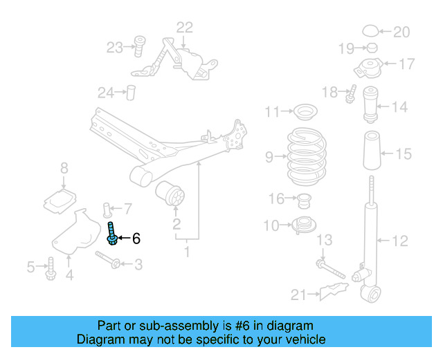 Bracket Bolt N-107-659-01 - View 3