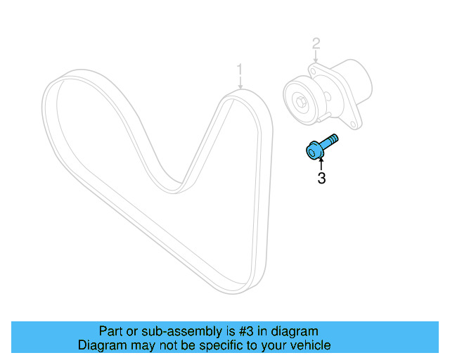Belt Tensioner Bolt N-107-663-01 - View 22