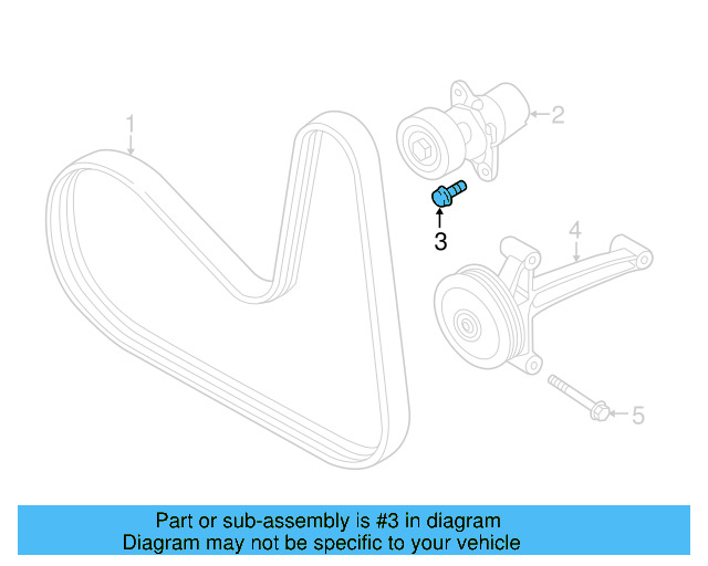 Belt Tensioner Bolt N-107-663-01 - View 19