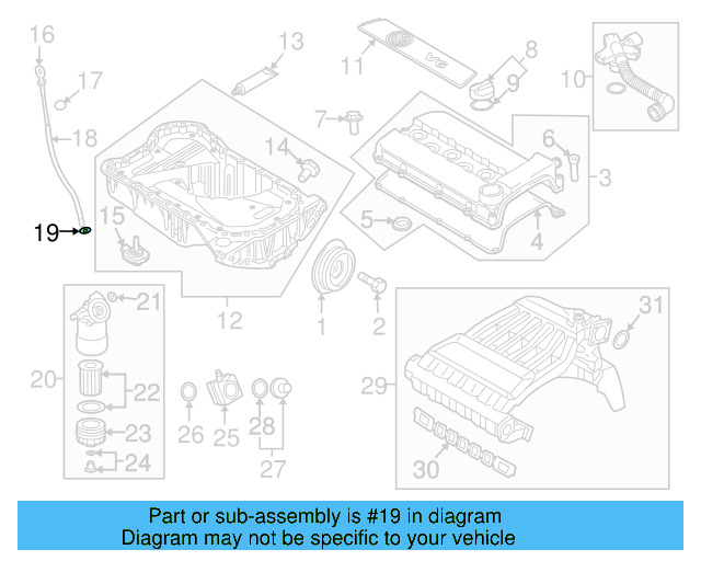 Engine Oil Dipstick Tube O N-900-672-02 - View 35
