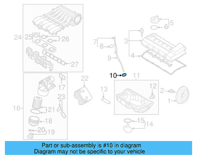 Engine Oil Dipstick Tube O N-900-672-02 - View 42