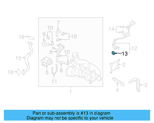 Oil Inlet Tube O N-013-851-4 - View 54