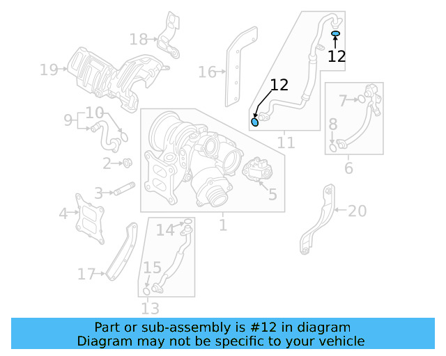 Oil Outlet Tube O WHT-006-113