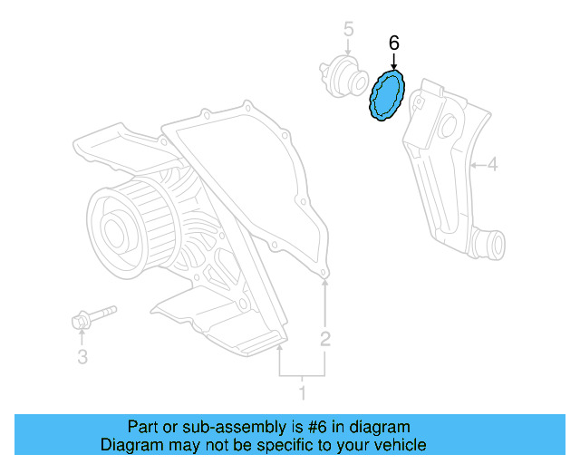 Thermostat Housing 078-121-121-J - View 9