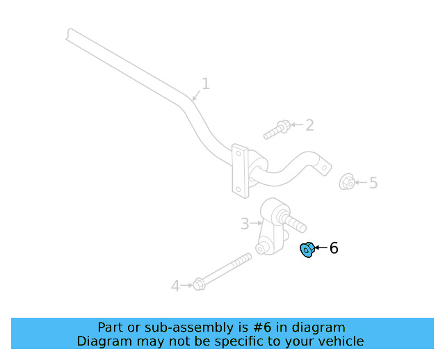 Stabilizer Link Lock Nut N-901-838-03 - View 9