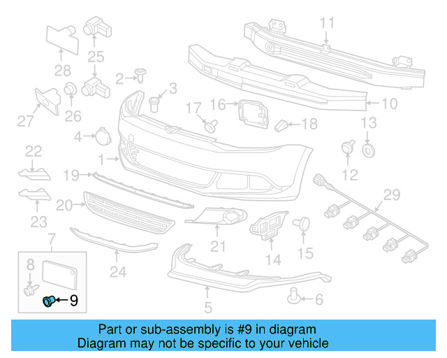 License Bracket Nut N-902-184-03 - View 15