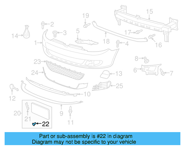 License Bracket Nut N-902-184-03 - View 34