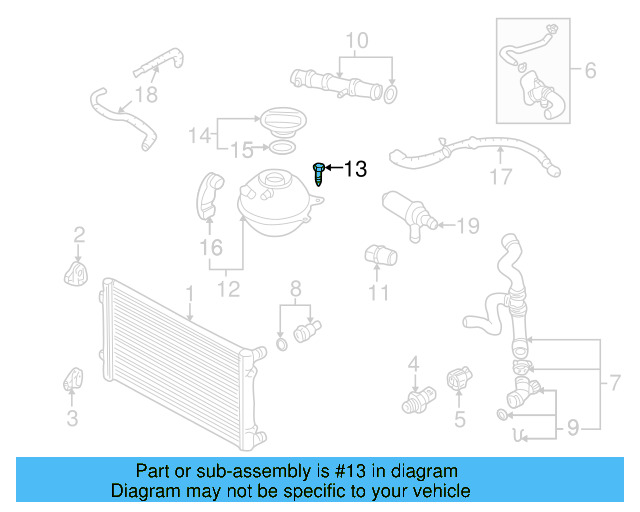 Reservoir Screw N-903-103-01 - View 24