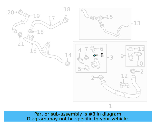 Upper Coupling Retainer Spring 1J0-121-142 - View 248