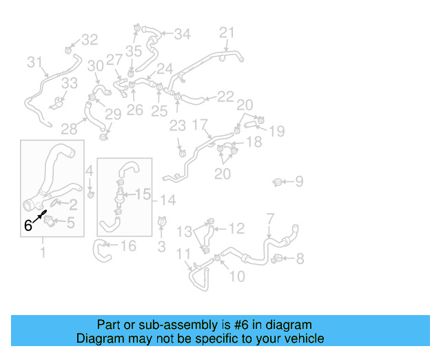 Reservoir Hose Clamp N-906-869-02 - View 147