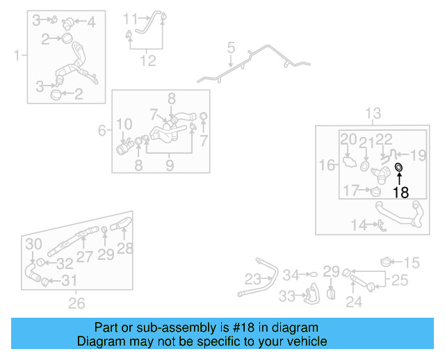Water Hose Assembly Upper Seal N-907-653-01 - View 218