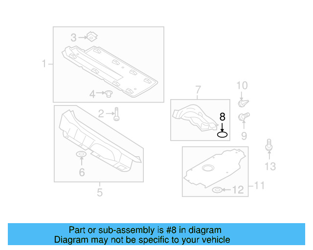 Exhaust Heat Shield Clamp N-903-350-04 - View 66
