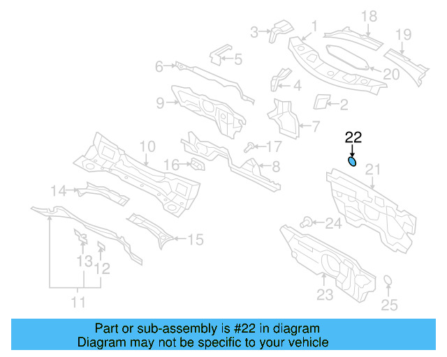Exhaust Heat Shield Clamp N-903-350-04 - View 22