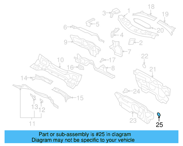 Exhaust Heat Shield Clamp N-903-350-04 - View 21