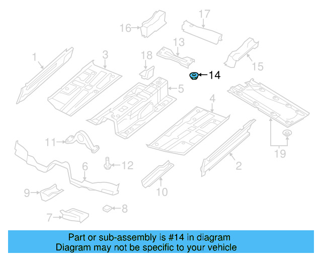Window Regulator Nut N-903-471-04 - View 3