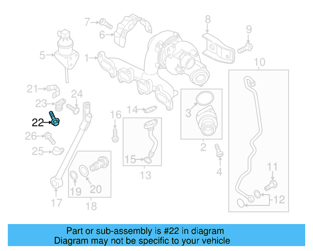 Tube Upper Bolt N-904-400-03 - View 18