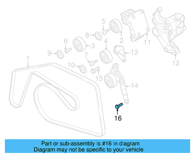 Tube Upper Bolt N-904-400-03