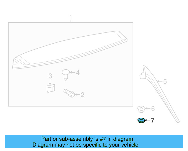 Spoiler End Cap N-904-502-01 - View 3