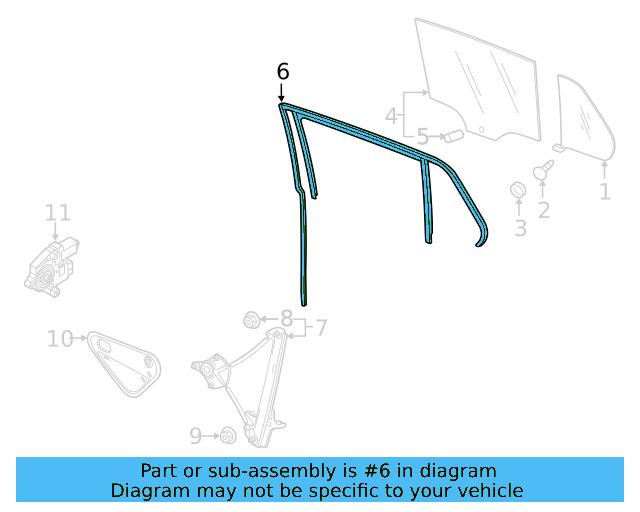 Window Regulator Nut N-904-560-02 - View 37