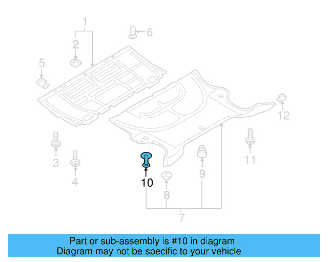 Splash Shield Clip N-905-333-01