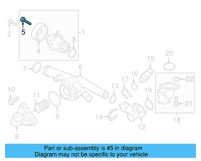 Pump Pulley Bolt N-905-442-03 - View 10