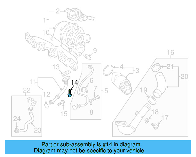 Air Pipe Bolt Assembly 3C0-145-830 - View 53