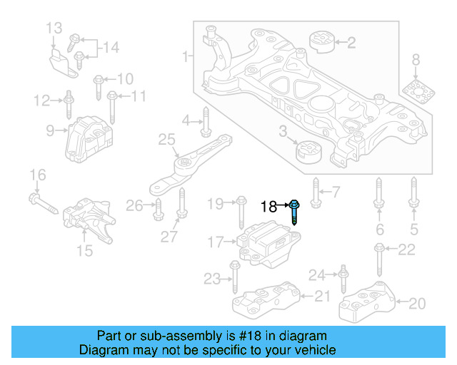 Gear Assembly Mount Bolt N-105-524-02 - View 80