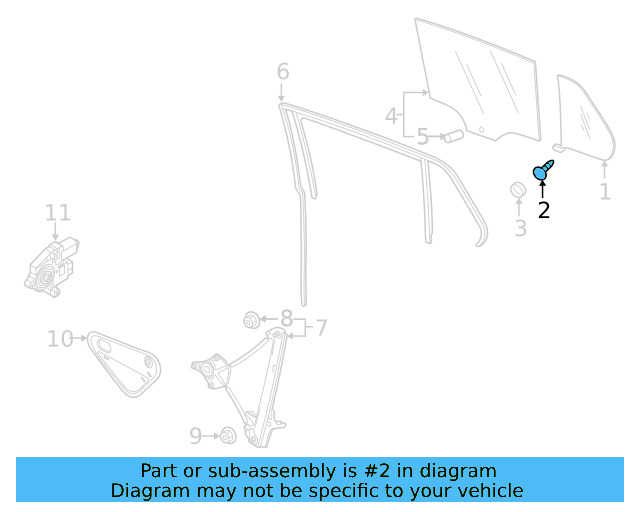 Fixed Glass Bolt N-905-988-04 - View 6