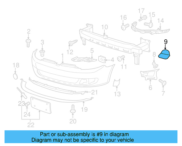Shock Mount Bolt N-906-484-02 - View 6