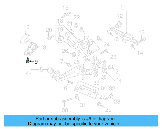 Shock Mount Bolt N-906-484-02 - View 52