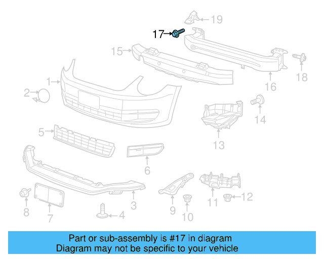 Shock Mount Bolt N-906-484-02 - View 15