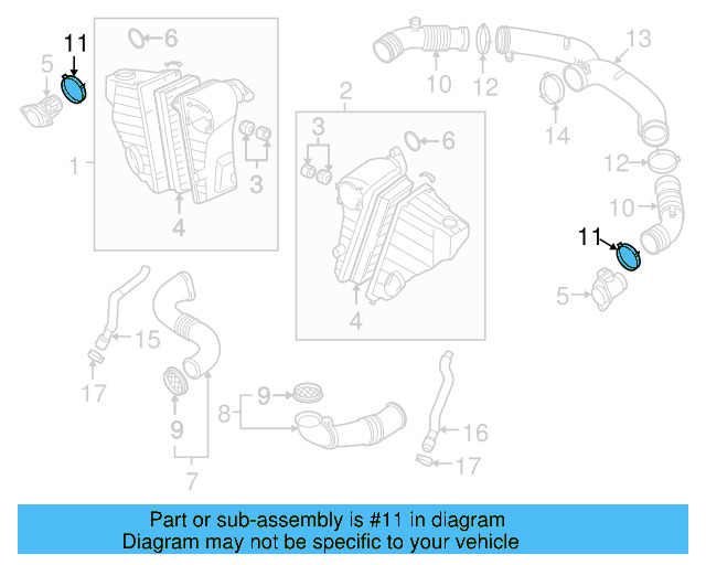 Intake Pipe Clamp N-102-960-01 - View 46