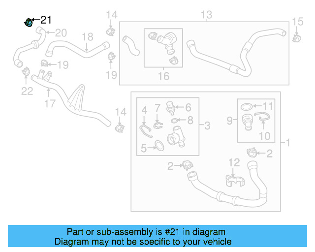 Reservoir Hose Clamp N-906-869-02 - View 168