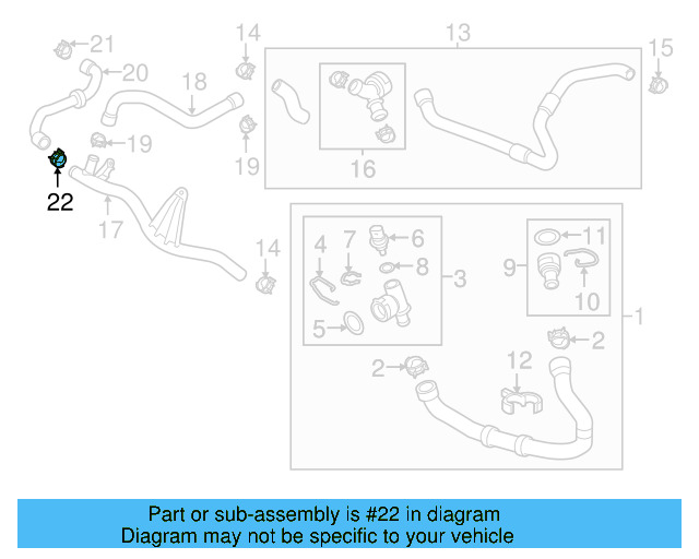 Reservoir Hose Clamp N-906-869-02 - View 177