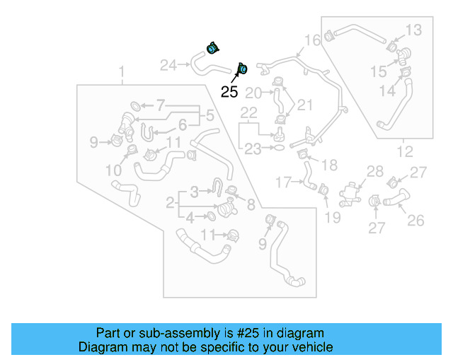 Overflow Hose Clamp N-906-867-01 - View 263