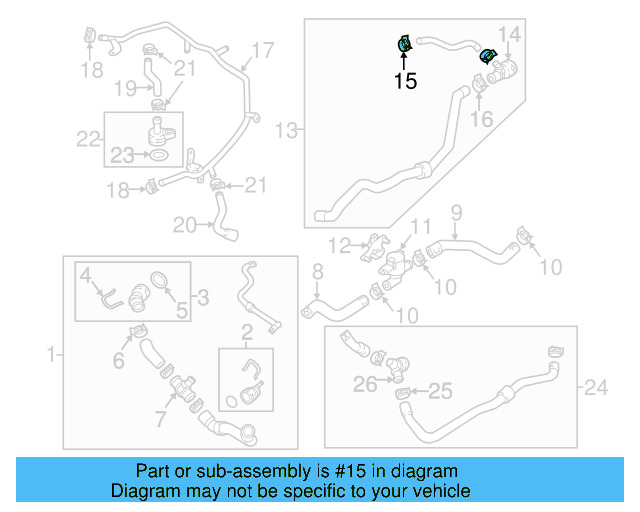 Overflow Hose Clamp N-906-867-01 - View 473