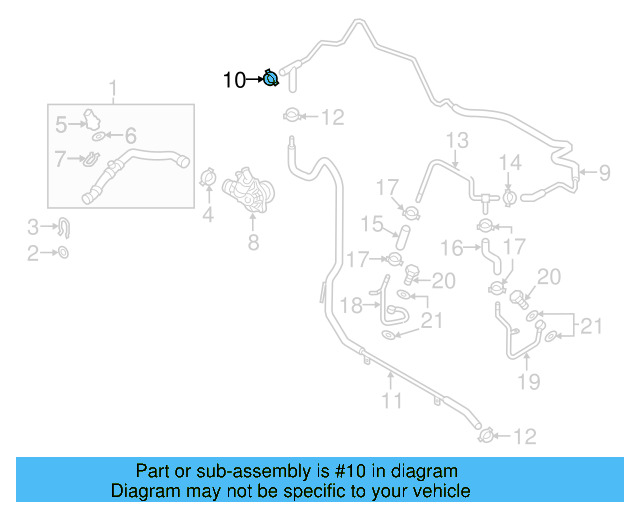 Overflow Hose Clamp N-906-867-01 - View 465