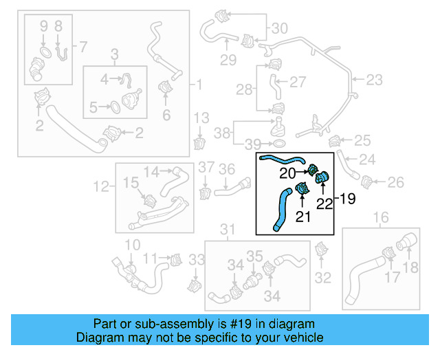 Outlet Hose 5C0-122-157-G - View 37