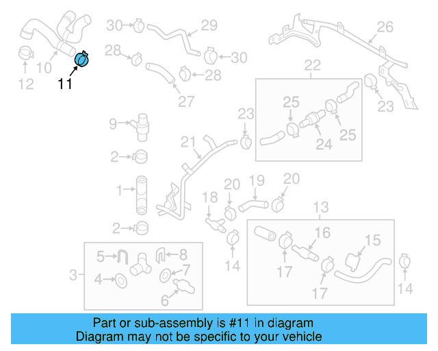 Overflow Hose Clamp N-906-867-01 - View 359
