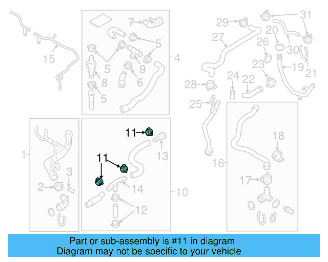 Overflow Hose Clamp N-906-867-01 - View 30