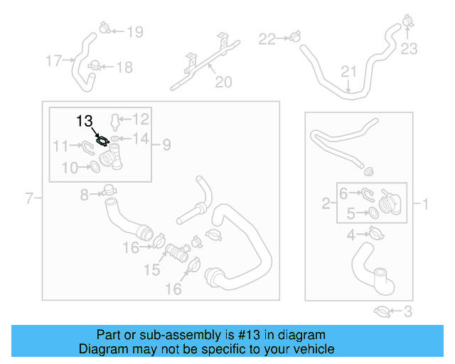 Engine Coolant Temperature Sensor C 032-121-142 - View 49